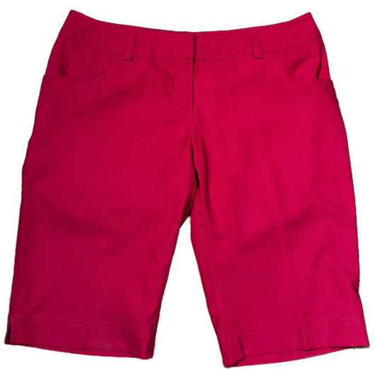 Adidas Magenta Climalite Shorts Size 4