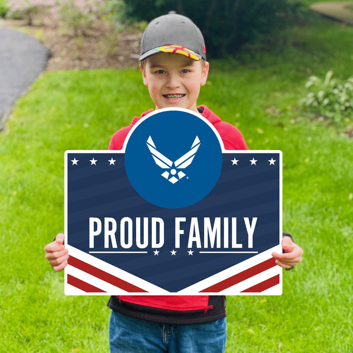 Air Force Proud Family Lawn Sign*