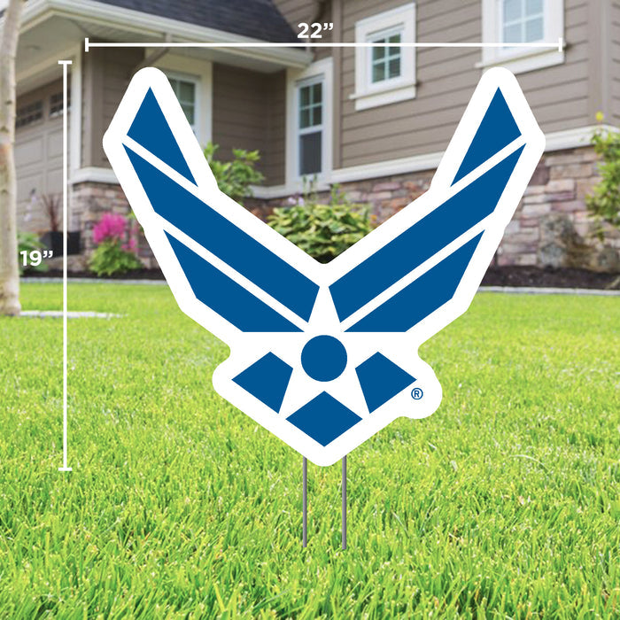 Air Force Wings Lawn Sign*