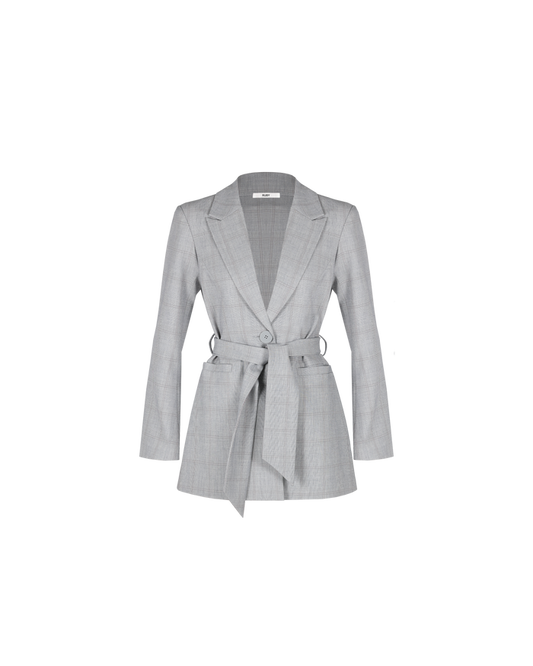 ALEXIA BLAZER GREY CHECK