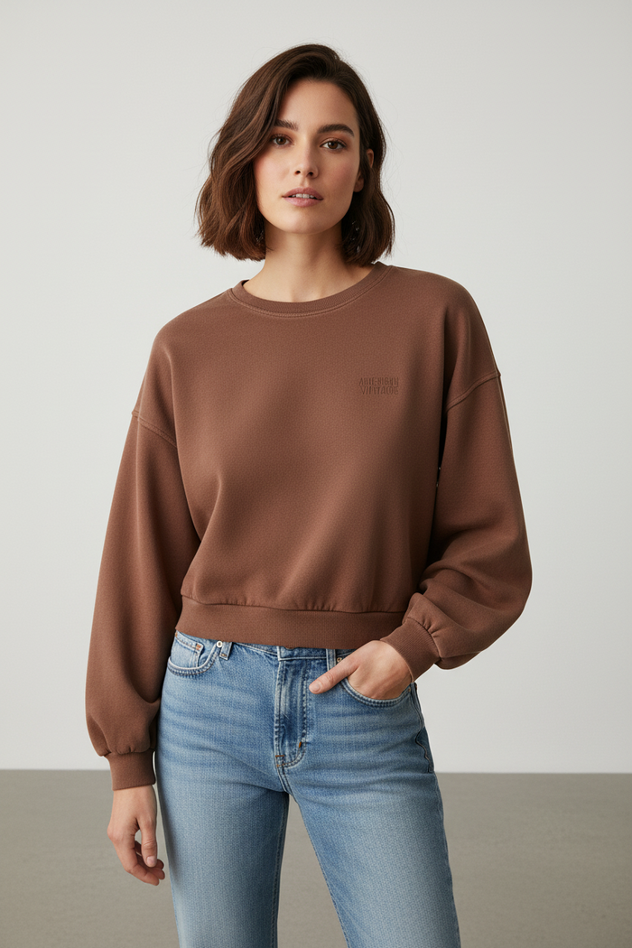 American vintage Sweat col rond JIT03AH26 AMV