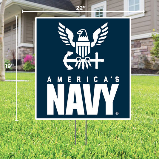 America's Navy Eagle Lawn Sign*