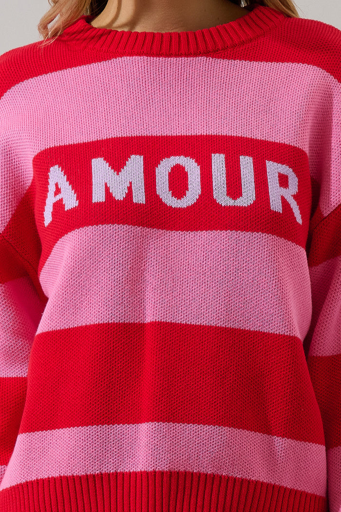 Amour Stripe Sweater
