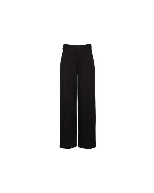 ANDRE PANT BLACK PINSTRIPE