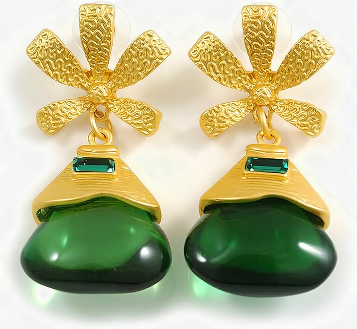 Arhats Jade Earring by CRUX