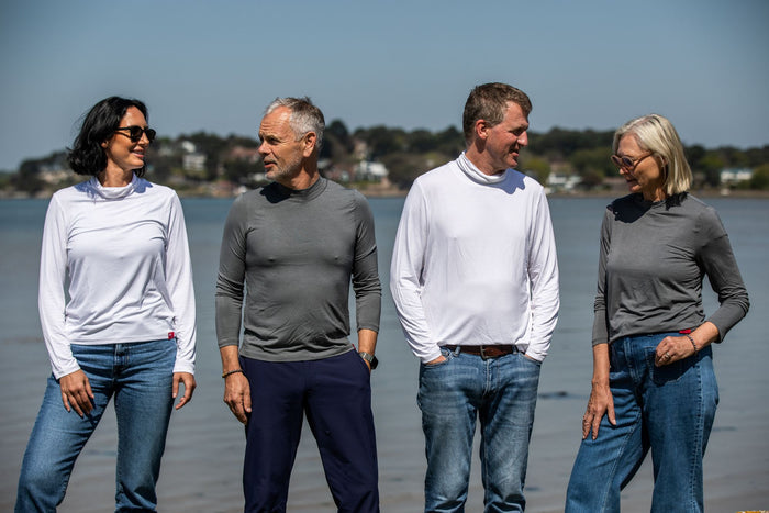 Arthur Beale Bamboo Roll-Neck Base Camp Layer (Long sleeve T-shirt)