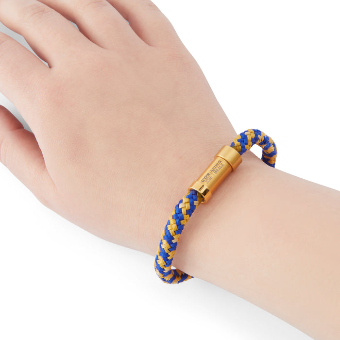 Arthur Beale Golden Globe Race Rope Bracelet (Gold hardware)