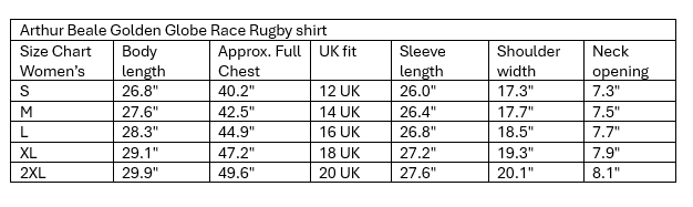 Arthur Beale Golden Globe Race Rugby Shirt (Womens)