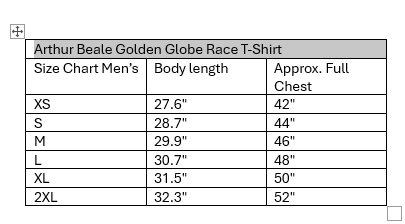 Arthur Beale Golden Globe Race T-Shirt