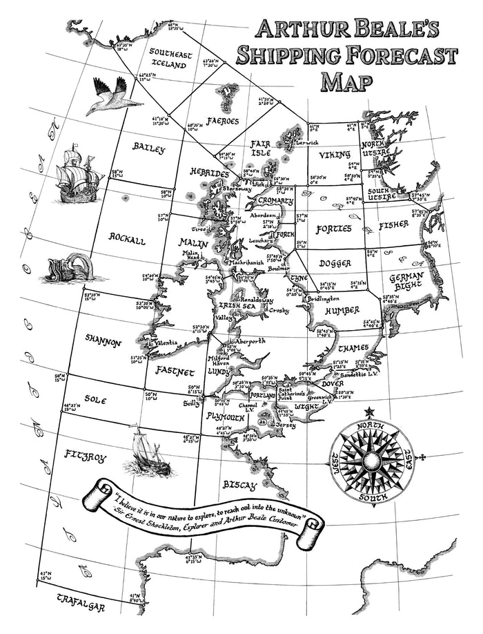 Arthur Beale Shipping Forecast T-Shirt