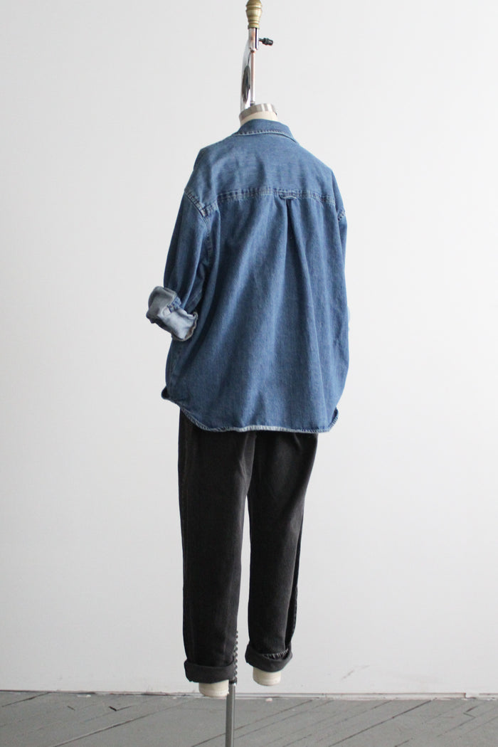 ash black mom jeans