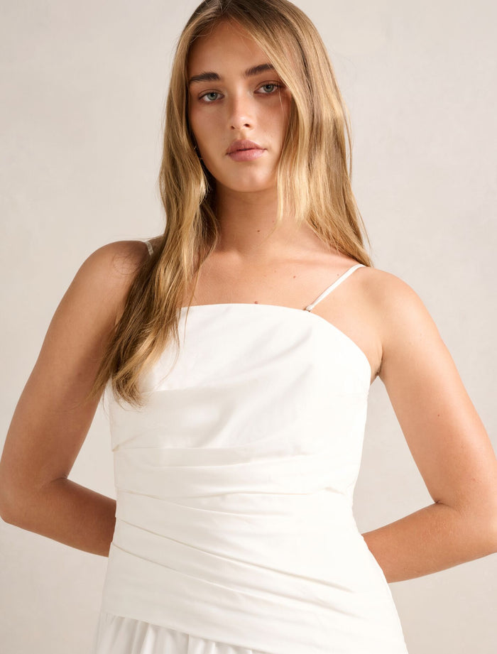 Ashton Ruched Midi Dress Forever New