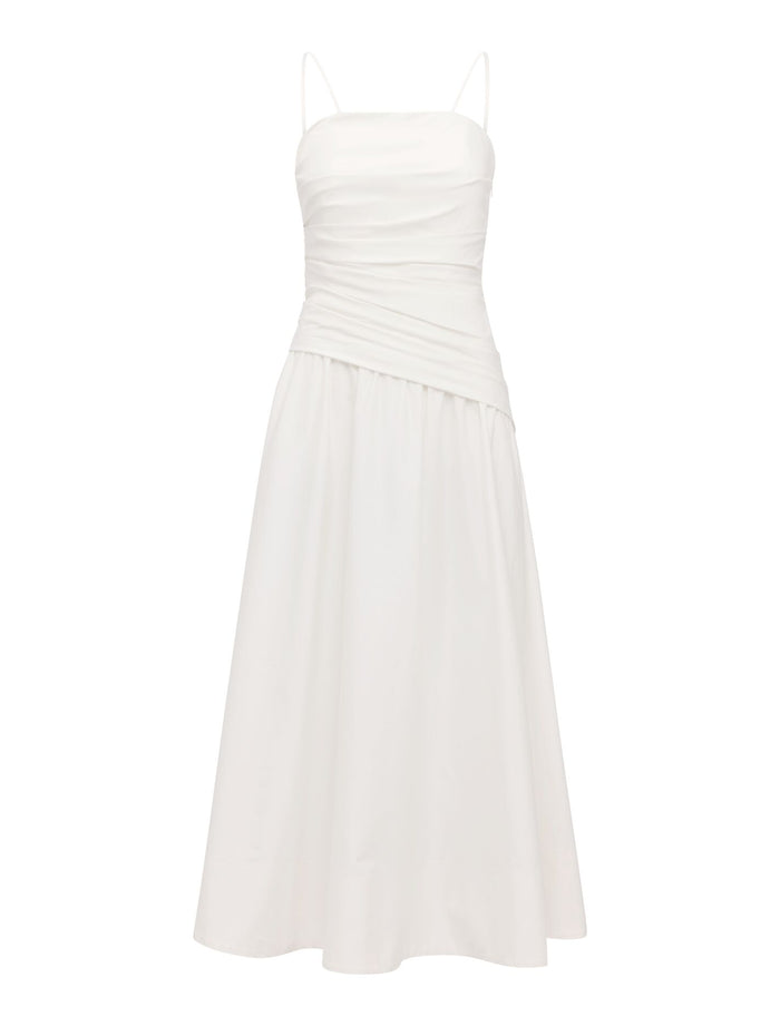Ashton Ruched Midi Dress Forever New