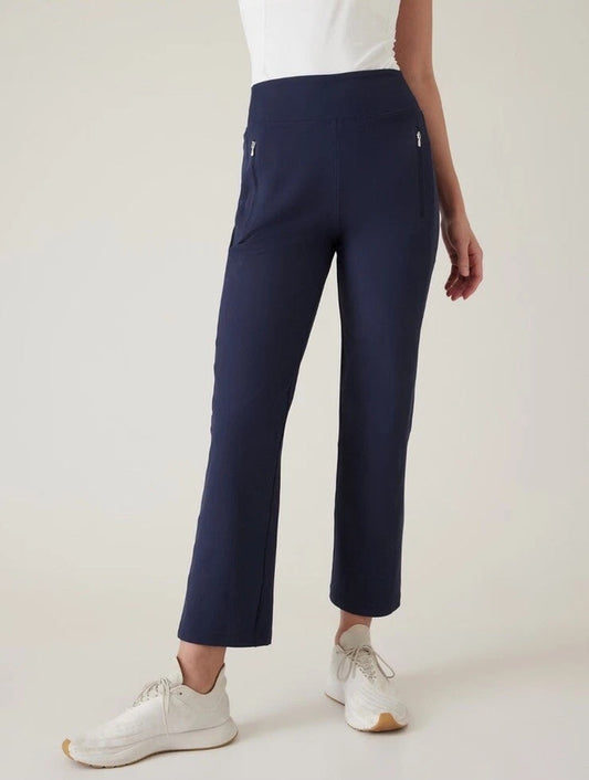 Athleta Women's Navy Fairway Golf Pant Size 12 MSP$129
