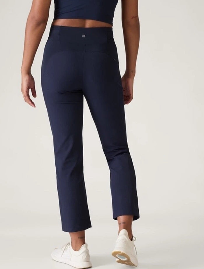Athleta Women's Navy Fairway Golf Pant Size 12 MSP$129