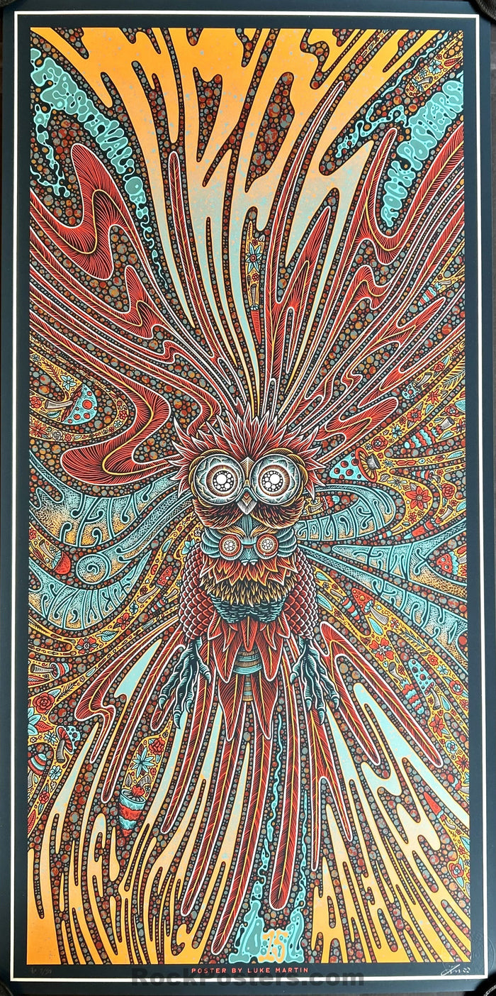 AUCTION - The Rock Poster Society - TRPS '22 - Luke Martin -  Silkscreen Artist Proof - Mint - SF Rock Posters & Collectibles