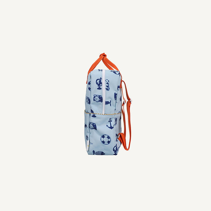 Sticky Lemon - Backpack - Large - Wonders Of The Deep Sea - Side