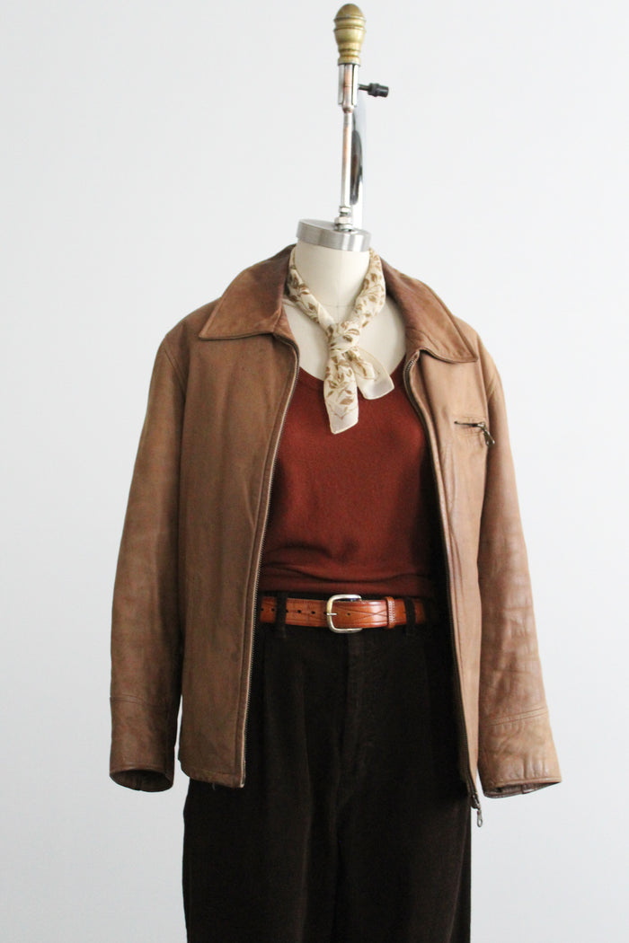 barley leather jacket