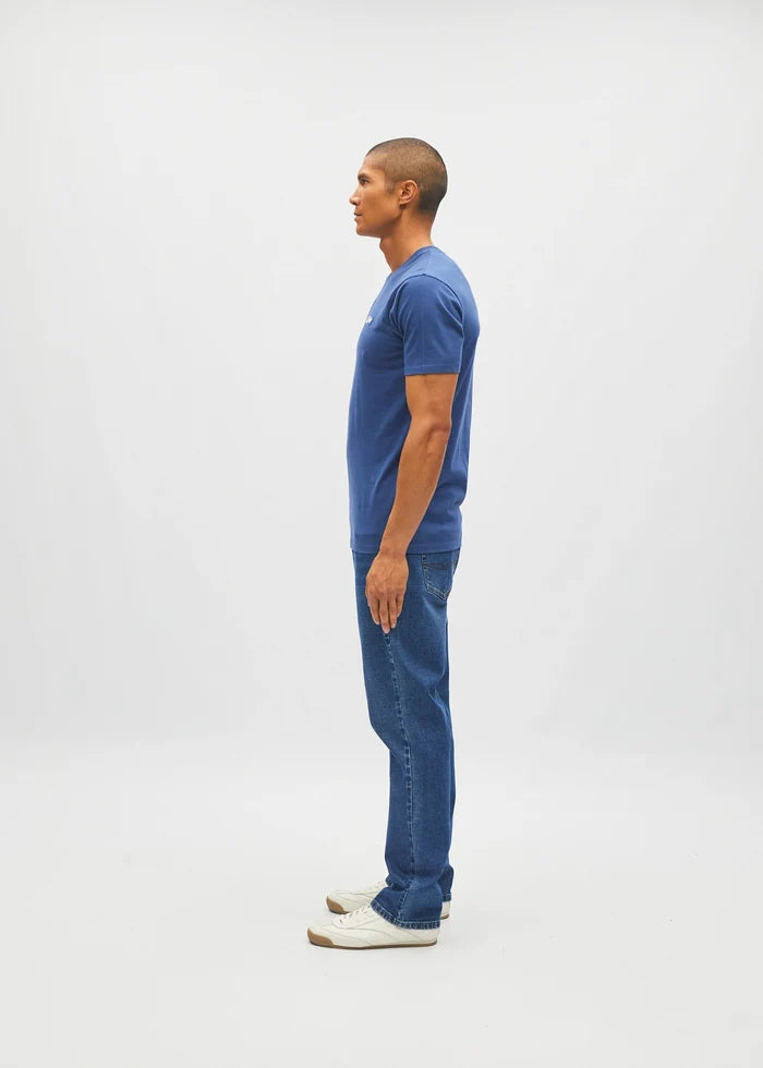 Basic Caden O Neck Tee Hugo Blue