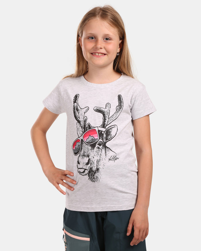 Baumwoll-T-Shirt für Mädchen Kilpi MALGA-JG
