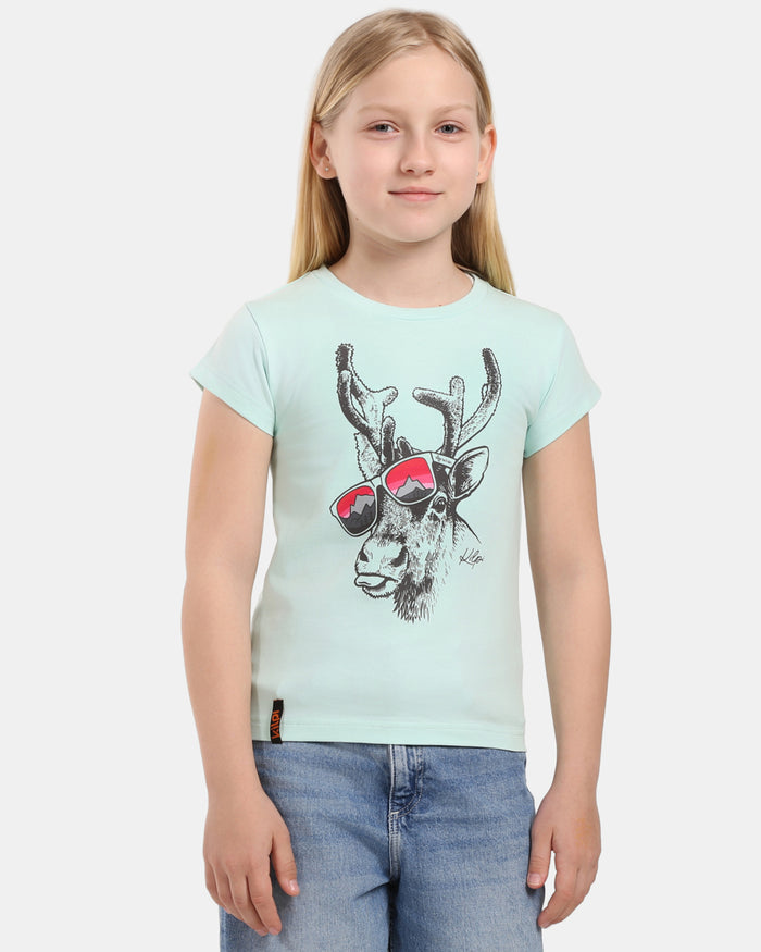 Baumwoll-T-Shirt für Mädchen Kilpi MALGA-JG