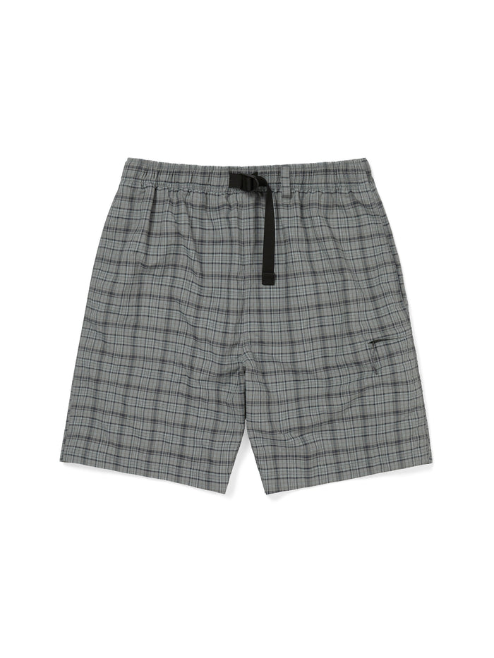 Belted Check Short