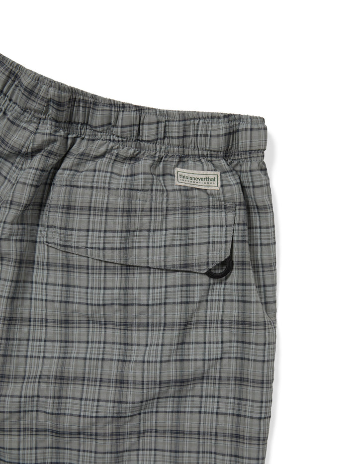 Belted Check Short