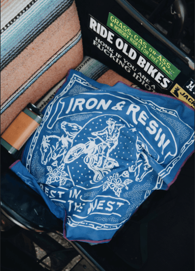 Best In The West Bandana - Iron & Resin