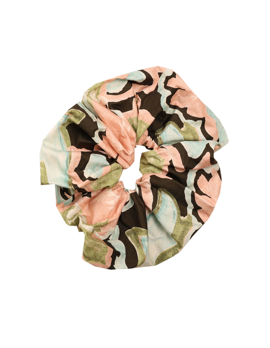 BETTY SCRUNCHIE FROSTED FLORAL