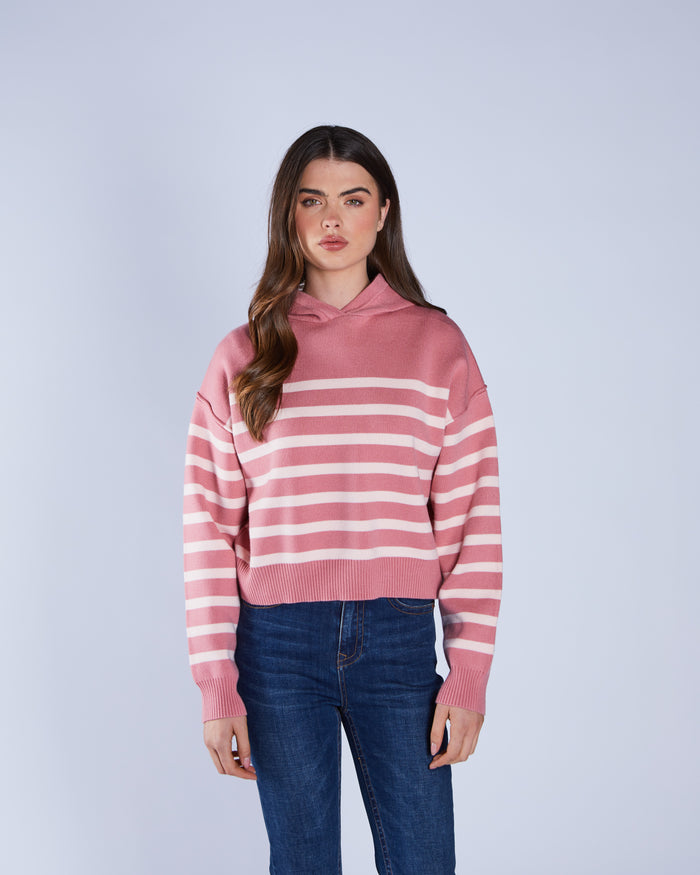 Bibi Knit Blused Rouje