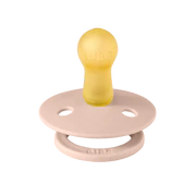 Bibs 2-Pacifiers Vanilla, Blush 6/18 m