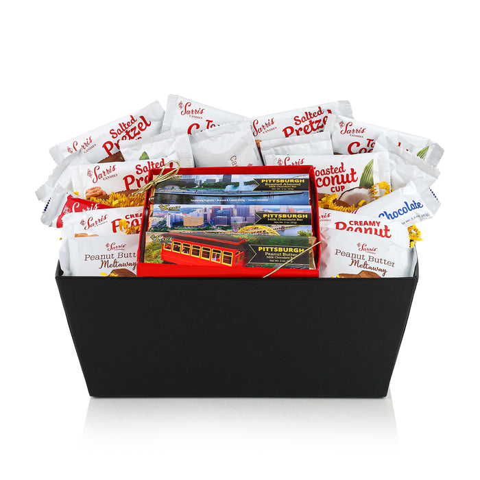 Black & Gold Breakroom Basket