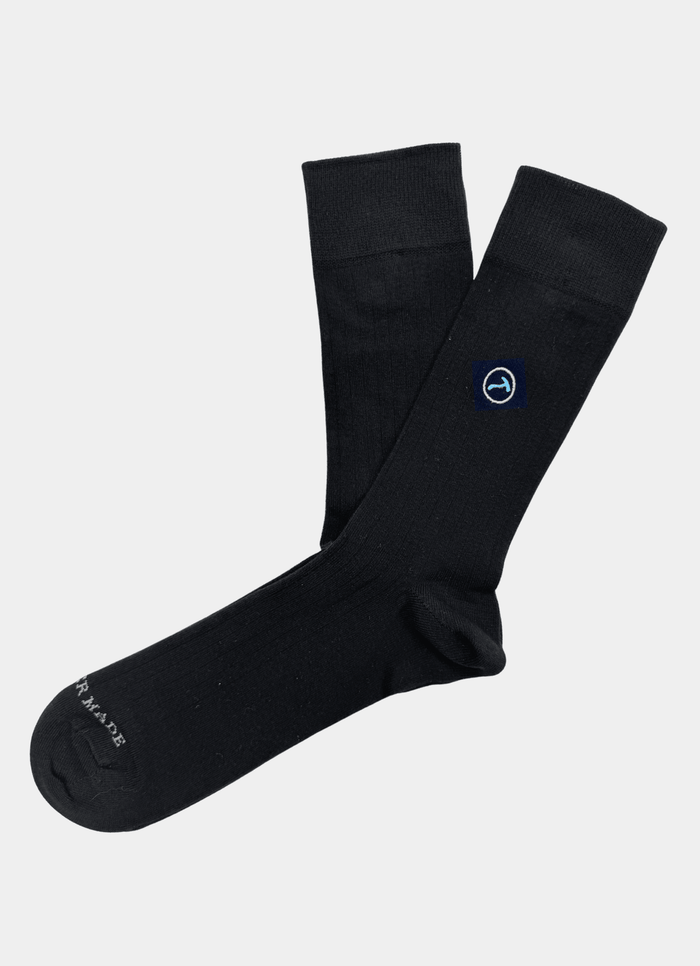 Black Logo Sock - JEK2202-24251 - Hammer Made