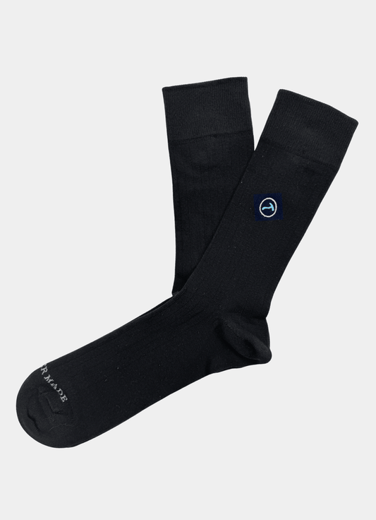 Black Logo Sock - JEK2202-24251 - Hammer Made