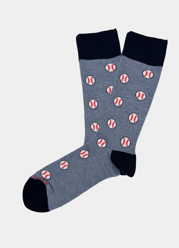Blue Baseball Sock - REF43951PL-036937 - Hammer Made
