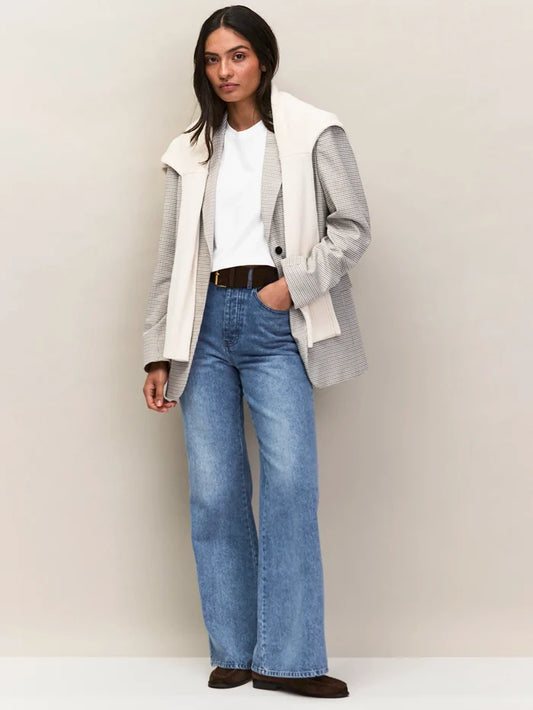 Blue Denim Bootcut Jeans