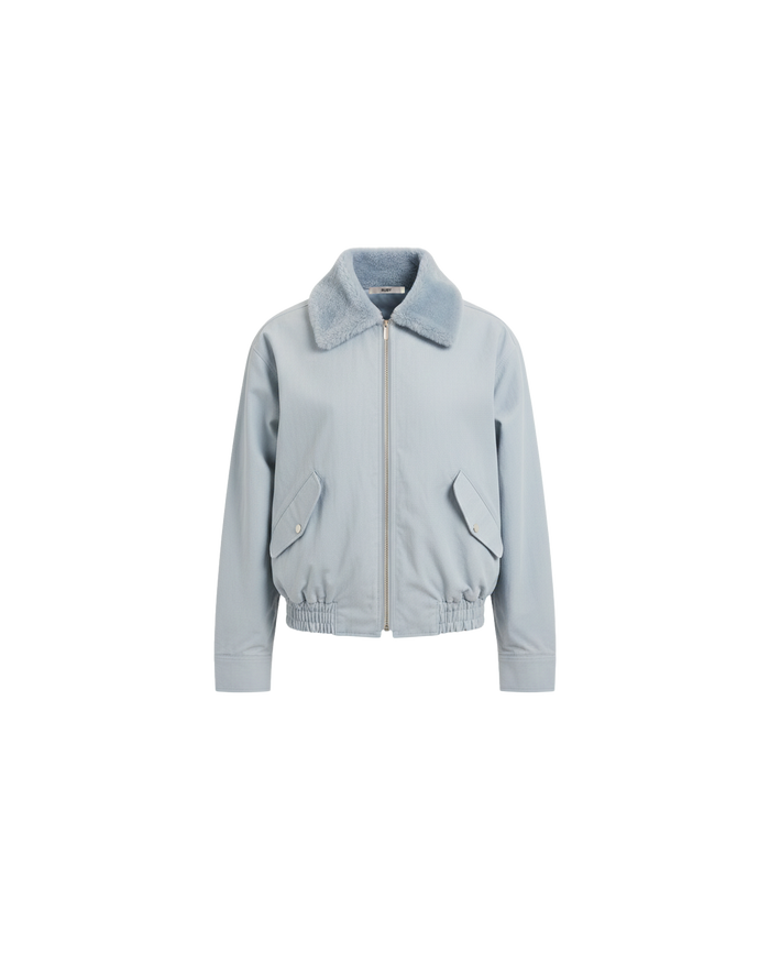 BODE BOMBER JACKET POWDER BLUE
