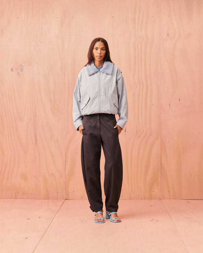 BODE BOMBER JACKET POWDER BLUE
