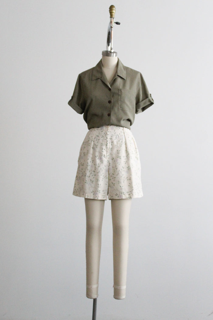 botanica linen shorts
