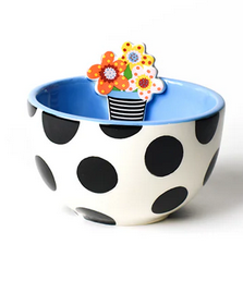 Bowl Flowers 4 Embellishment Happy Everything