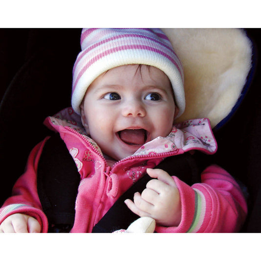 Bowron Lambskin Baby Stroller and Carseat Fleece