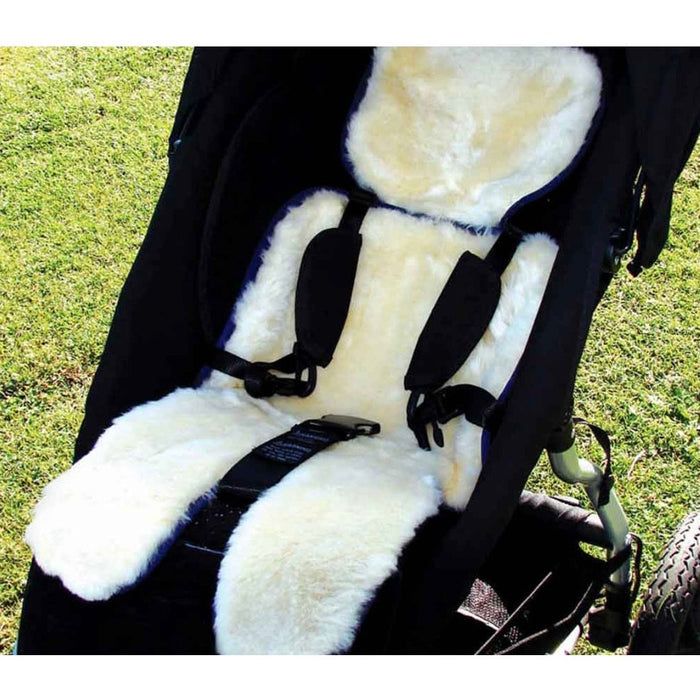 Bowron Lambskin Baby Stroller and Carseat Fleece
