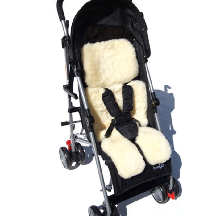 Bowron Lambskin Baby Stroller and Carseat Fleece