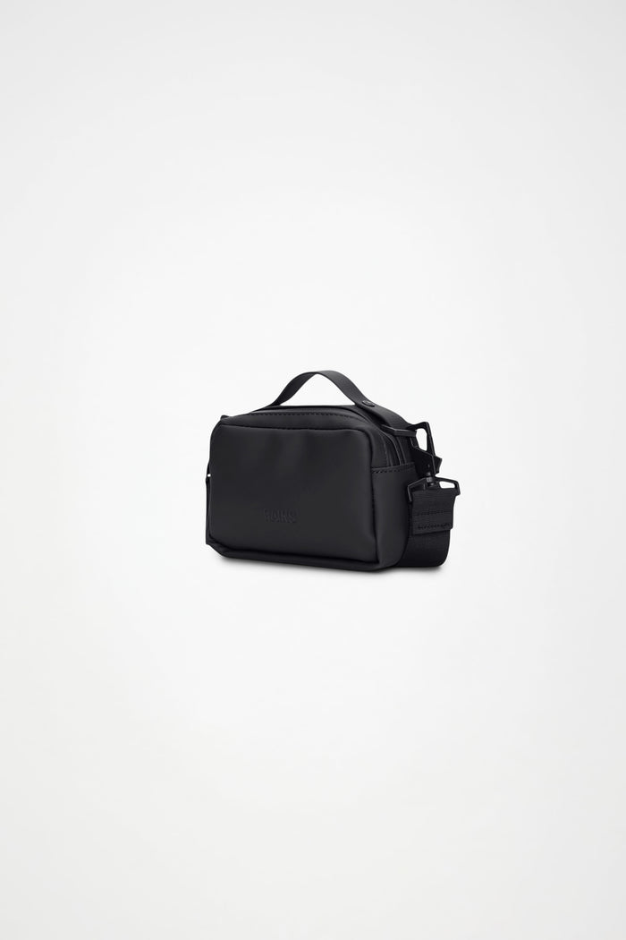 RAINS Box Bag Micro Black 1.30L H11 x D7.50 x W16 cm Crossbody