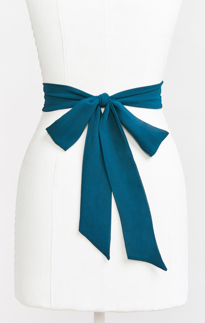 Deep Jade Chiffon