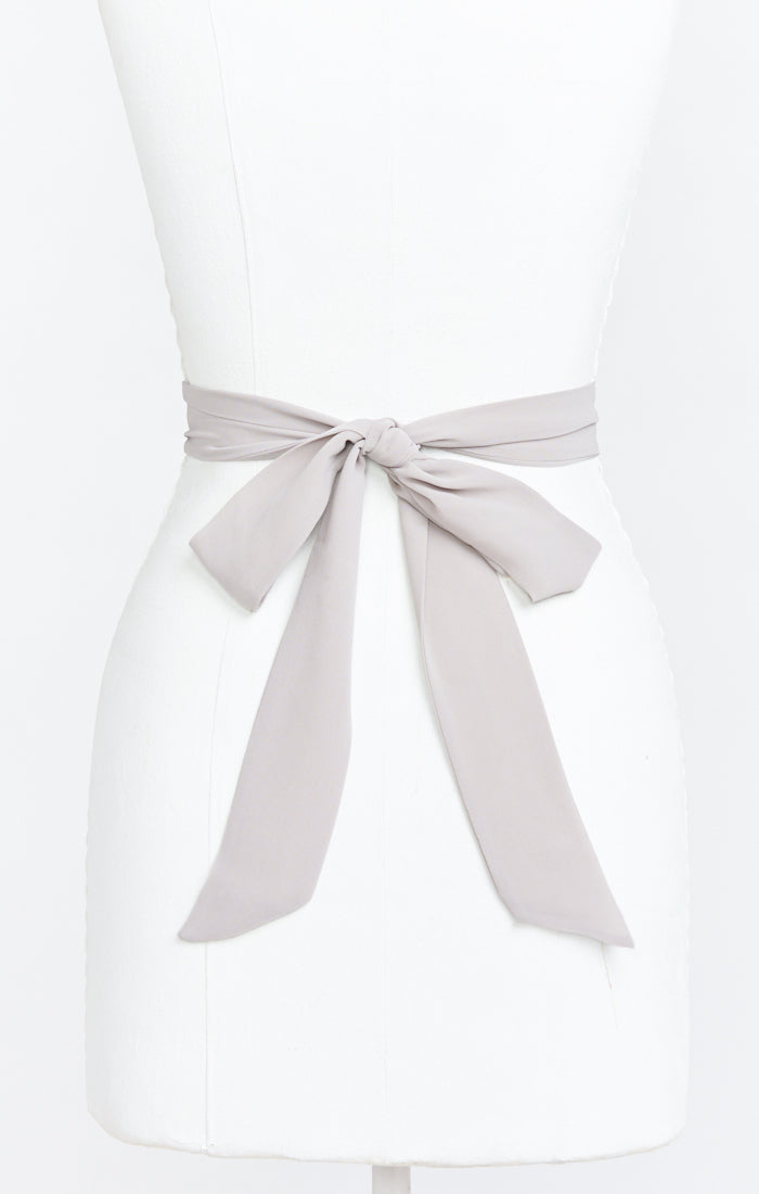 Dove Grey Chiffon