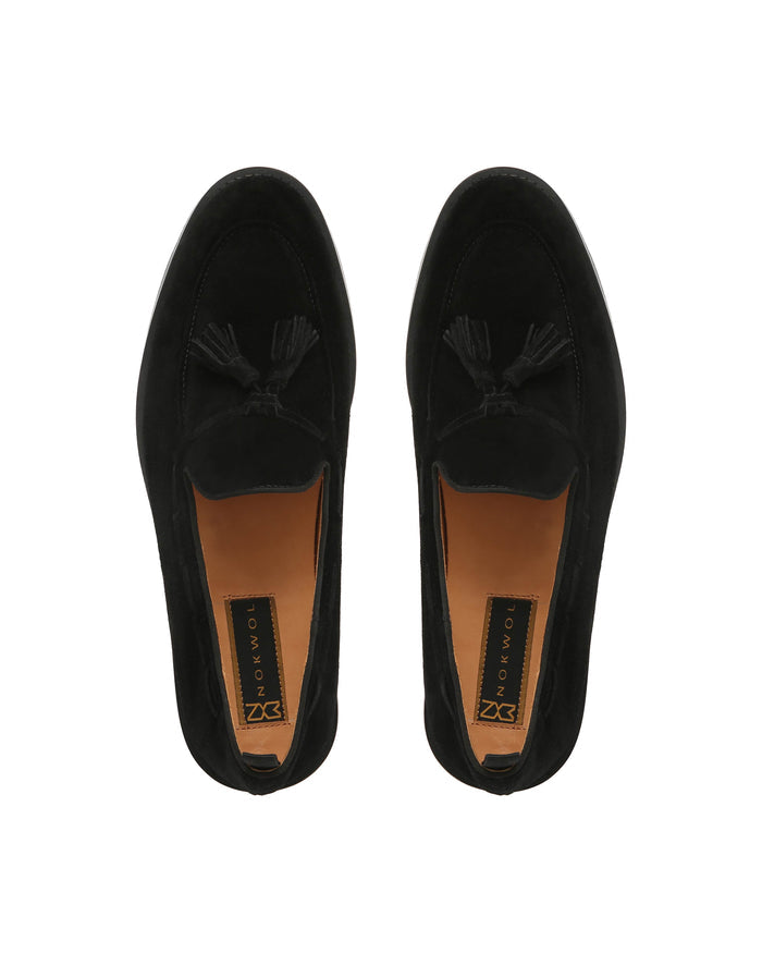 Bruce Black Suede
