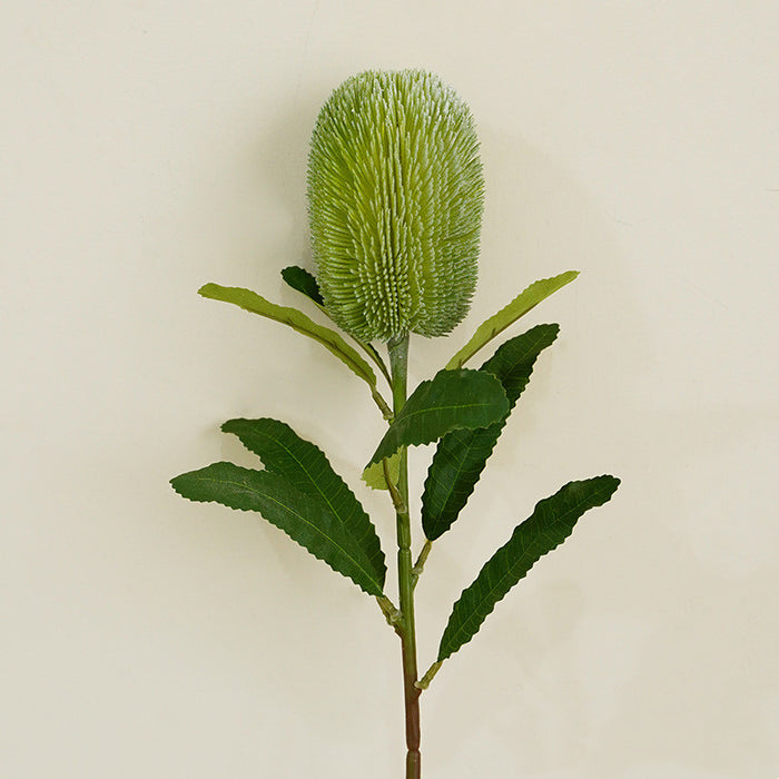 Bulk Artificial Banksia Protea Flower Stem 25 Inch Wholesale
