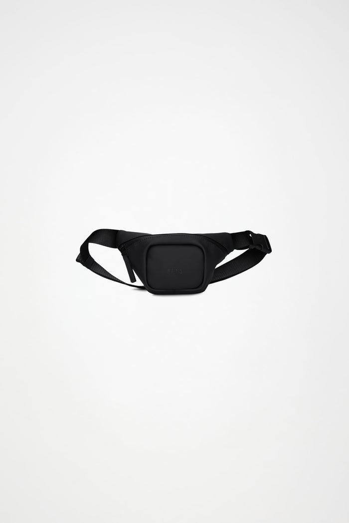 RAINS Bum Bag Micro Black 1L H13 x D5.50 x W24 cm Bum bag