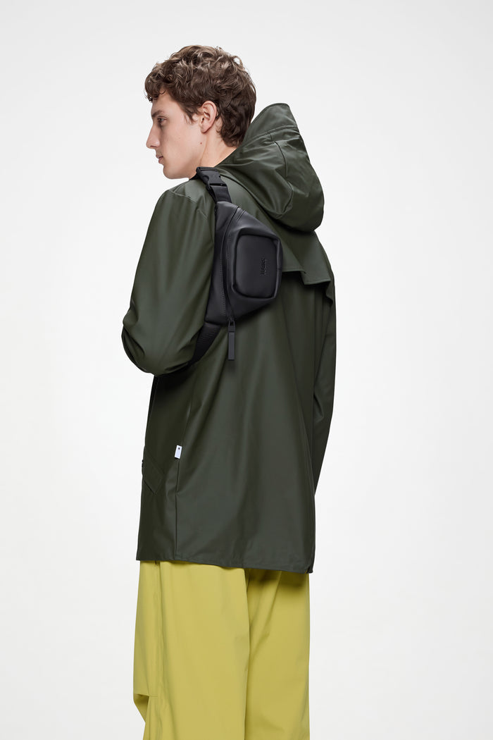RAINS Bum Bag Micro Black 1L H13 x D5.50 x W24 cm Bum bag